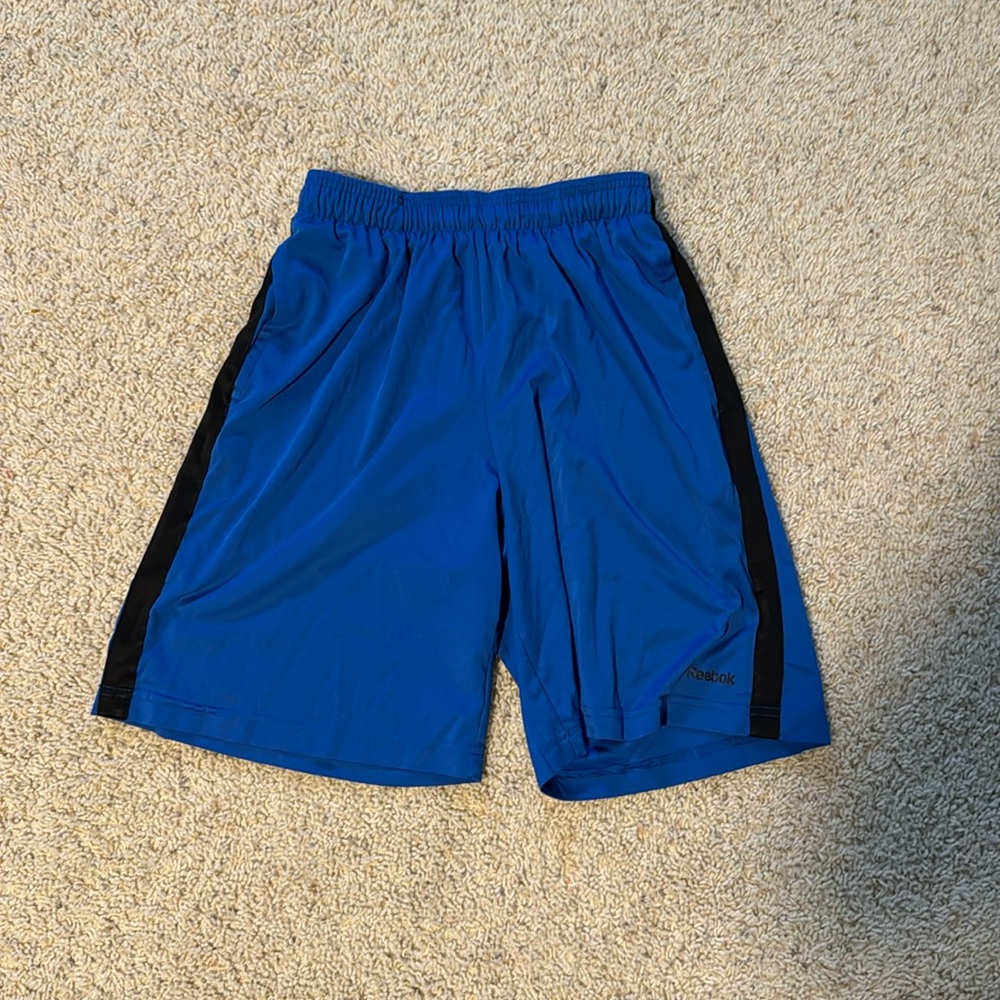 Blue Reebok shorts